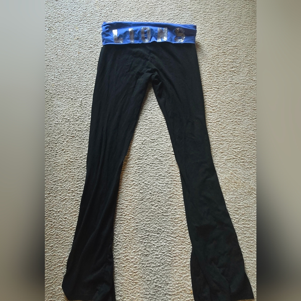 Victoria secret NFL yoga pants Detroit Lions very rare millennial must have